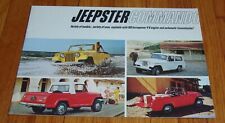Original 1966 - 1967 Jeep Jeepster Commando Sales Brochure Catalog