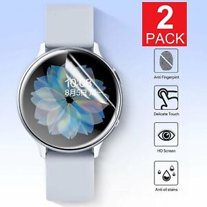 [2-PACK] For Samsung Galaxy Watch Active 2 (40mm/44mm) Screen Protector