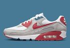 Nike Air Max 90 Athletic Club Grey White Red Blue DQ8235-001 Men's Multi Size