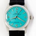 Rolex Oyster SpeedKing Precision Turquoise Vintage Unisex Watch 6420
