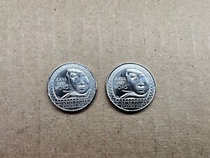 2022 P&D Anna May Wong American Women Quarter 2 Clad Uncirculated Coins