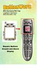 Logitech Harmony 600 650 665 700 Remote Control TOP Button repair kit