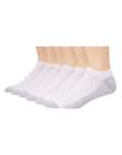 Hanes Cushion No-Show Men's Socks 6-Pack cotton-blend Extra-thick Reinforced Toe