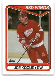 Joey Kocur 1990-91 Topps HOCKEY #55 Detroit Red Wings Rookie RC
