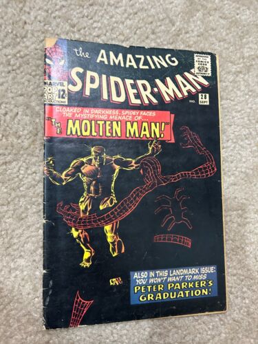 Amazing Spider-Man #28  1965 3.5 VG-  Marvel  1st Molten Man  Silver Age