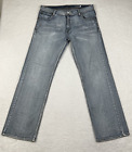 Levis Jeans Mens 36x34 Light Blue Wash Silvertab Loose Baggy Fit Denim Cotton