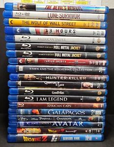 Blu Ray DVD Lot Pick Your Own Combined Shipping