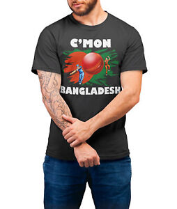 Cmon BANGLADESH Cricket ORGANIC Eco T-Shirt Mens Womens Kids Jersey Flag kit