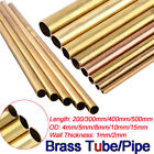 Round Brass Tube Copper Pipe OD 4-15mm Wall 1/2mm For Model Making Engineering