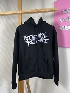 Rare MCR My Chemical Romance Hoodie Vintage Logo Black Parade Vintage Promo