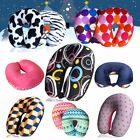 Micro Beads U Shaped Travel Neck Pillow Head Neck Cervical Sleep Support Cushion