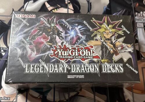 Yugioh! Legendary Dragon Decks Box Sealed NEW
