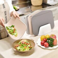 Index Flexible Chopping Boards with Stand, Easy to Store & Clean, Made in Korea