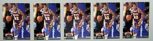 Earvin Magic Johnson Cards 1992-93 Stadium Club 5ct Basketball Card Lot