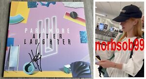 HAYLEY WILLIAMS SIGNED PARAMORE AFTER LAUGHTER VINYL w/EXACT VIDEO PROOF BAS COA