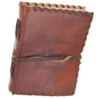 Handmade Leather Blank Journal Diary - The Book of Good Thoughts - 220 Pages
