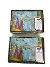 Lang 24 Christmas Cards NEW with envelopes Petite Linen embossed 3 Wise Men Colo