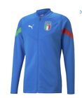 PUMA Italy Mens Blue Figc Player Soccer Training Jacket Size Large 767072 03 NEW
