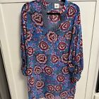 Cabi Dress Multicolor Party  Floral Primrose Flowy Size Small