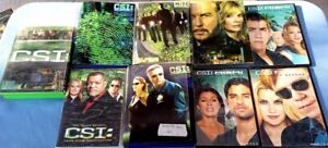 CSI CRIME SCENE INVESTIGATION CSI,MIAMI LOT 42 DISC SEASONS 1 2 3 5 8 10
