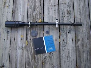 J Unertl Bench Rest Rifle Scope 15 X ~USA~ Vintage