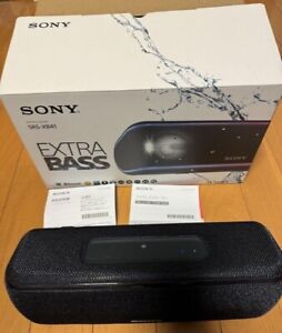 Sony SRS-XB41 EXTRA BASS Portable Bluetooth Wireless Speaker Black Used