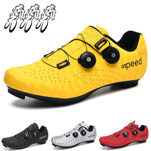 Ultralight Road Cycling Shoes Men Racing Bike Lock Shoes SPD-SL Bicycle Sneakers