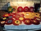 Lot Of Singspiration Colored 45 Rpm Records Religious & Others