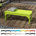 Outdoor Patio Bench All Weather Resistant Poly Material Backless Garden Bench