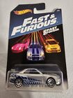 hot wheels fast furious nissan skyline gt-r34 silver and blue