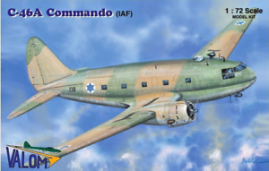 1/72 Post War Transport : Curtiss C-46A Commando [Israel] #72155 : VALOM