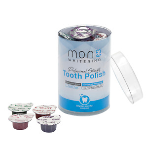 20X Cups of Tooth Polish and Stain Remover - MINT (Medium, Coarse, Extra Coarse)