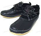 NIB Mens Short Duck Boots Suede Insulated Waterproof Rain Boat Snow Winter Shoes