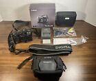 Canon Powershot G12 10MP Digital Camera/Battery/Charger/2 Cases
