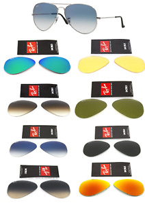 Ray ban Couple Lenses Replacement From SOLE Wicth 3025 Aviator Drop 55 58 62