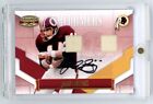 2008 Gridiron Gear Performers #P24 John Riggins Game Used Dual Jersey Auto /25