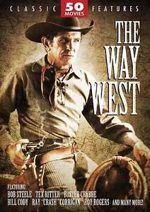 New ListingThe Way West 50 Movie Pack DVD! VERY FINE! WESTERN DVD CLEARANCE SALE!