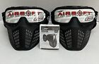 New ListingLOT OF 2 JT Airsoft Goggle System Delta-3 Protective Gear, Face Mask, Ear Pieces
