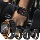 2024 New Blood Pressure Smart Watch Men Military Fitness Tracker Wristwatch