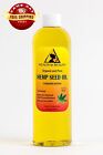 HEMP SEED OIL REFINED ORGANIC by H&B Oils Center COLD PRESSED 100% PURE 12 OZ