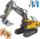 Remote Control Excavator 11 Channel RC Excavator Truck Toys 1/20 Scale 2.4Ghz Co