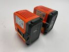 Husqvarna BLi20 36.5v 4.0Ah Lithium Ion 30546-02  2 Pack For Parts/ Not Working