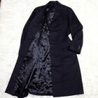 Brooks Brothers Men Size 40R 100% Cashmere Long Chester Coat Black Made in Italy