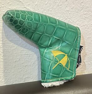 Ace Of Clubs Putter Headcover Masters Green Bay Hill Umbrella Crocodile Print