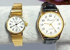 Lot of 2 Vintage EUROTECH Quartz Ladies Watches For Parts or Repair Untested