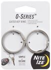 Nite Ize 2-Pack O-Series Stainless Steel Gated Key Ring