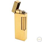 Dunhill London Gold Plated Made In Switzerland Gas Lighter