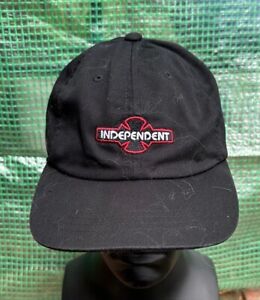 Independent Trucks Skateboard Black Yupoong Stitch Snapback Hat Cap #FG