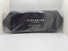 Coach Silver Shimmering Large Makeup Cosmetic Bag Toiletry Fragrance Pouch