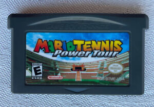 Mario Tennis: Power Tour (Nintendo Game Boy Advance, 2095) GBA Authentic Tested